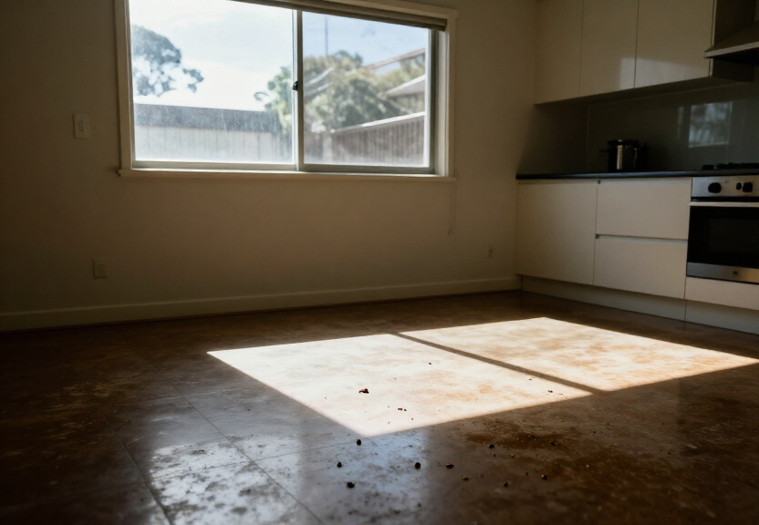 Rodent infestation in a Potts Hill warehouse before treatment